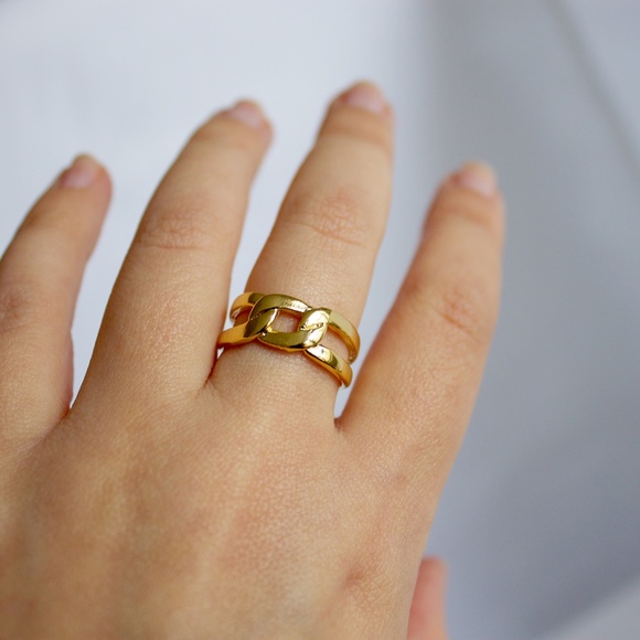 Love knot Ring 24K Plated - Picture 9 of 11